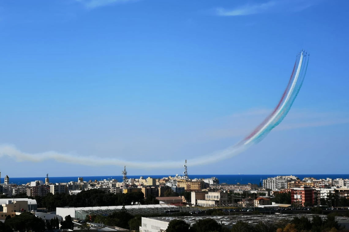 Le Frecce Tricolori non deludono