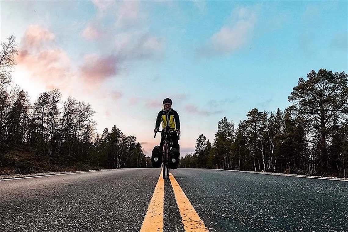 Marco Demo, il giro del mondo in bicicletta