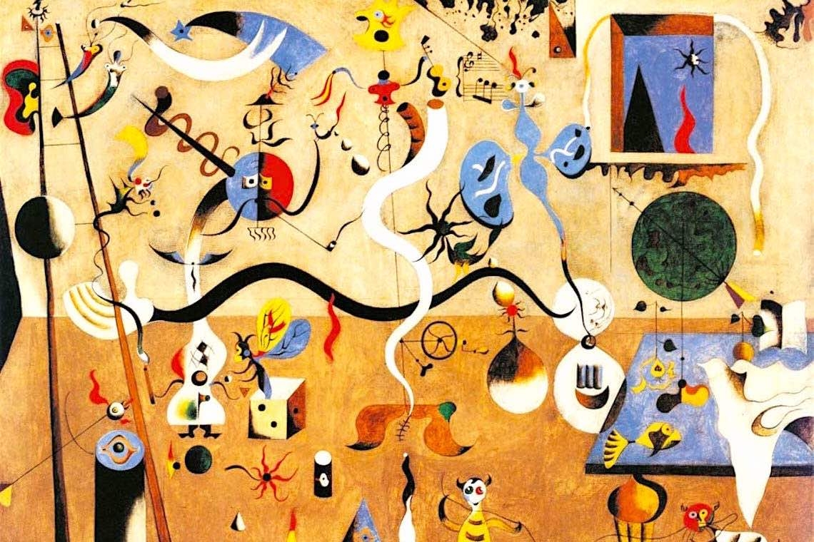 Arte libera e rigorosa, Joan Mirò