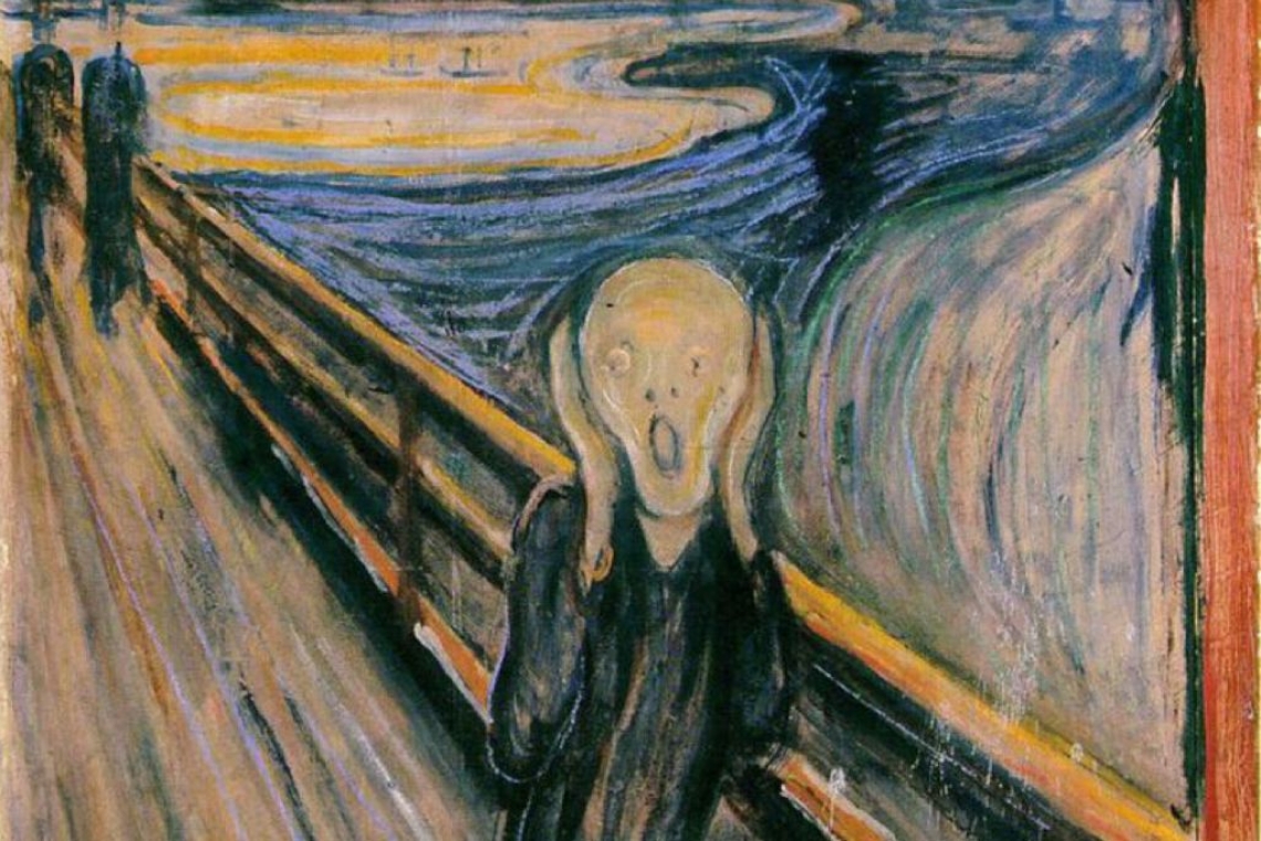 L’urlo di Munch, dipinto da un pazzo