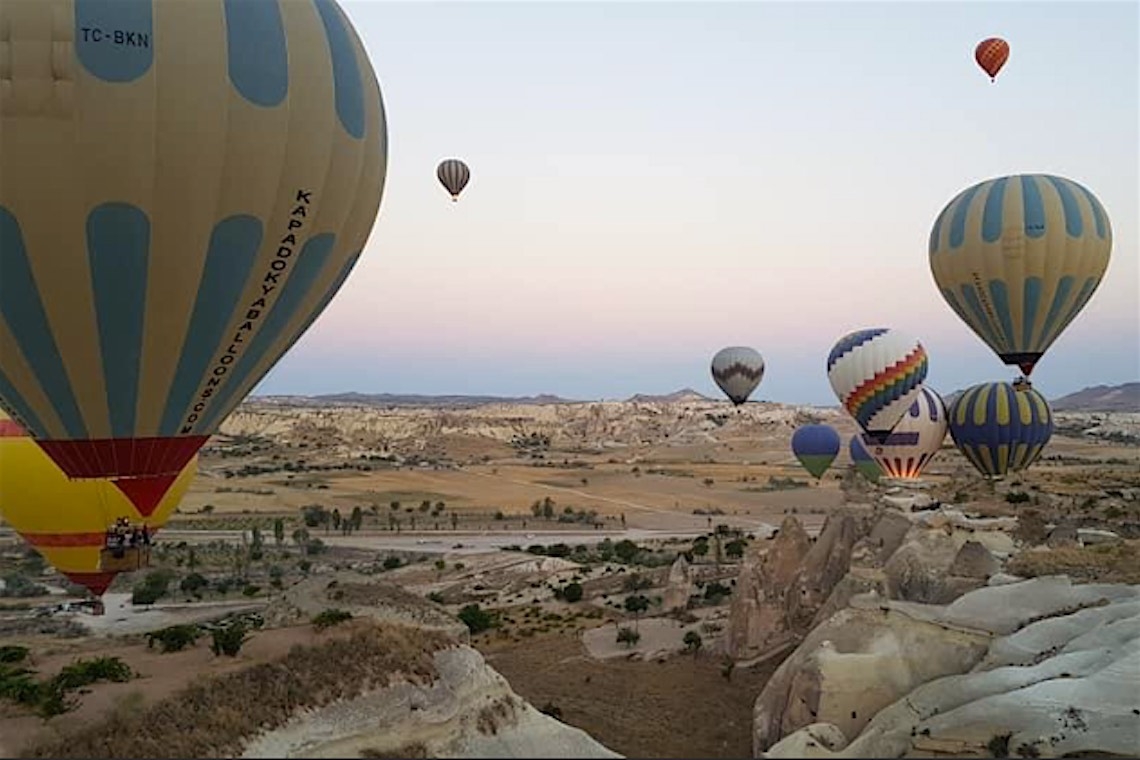 Il mondo svelato da una mongolfiera