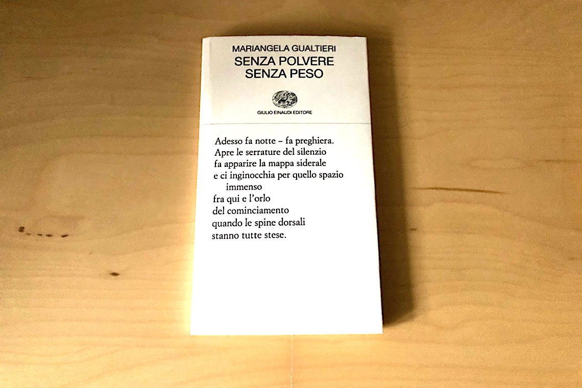 Senza polvere senza peso, Mariangela Gualtieri