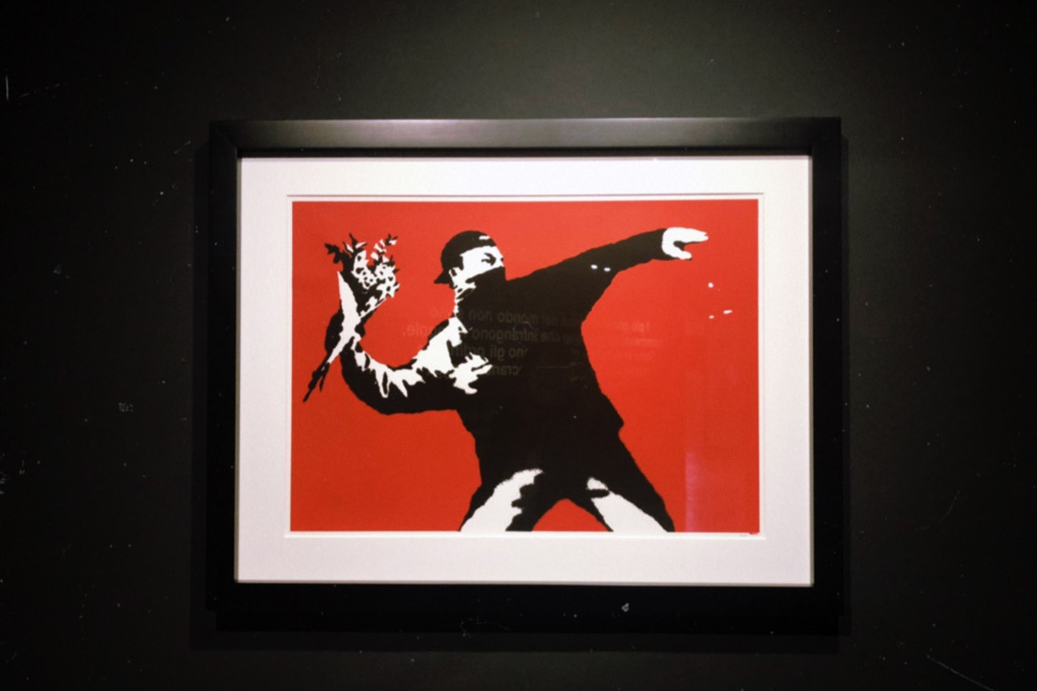 Banksy, una luce nel Margherita