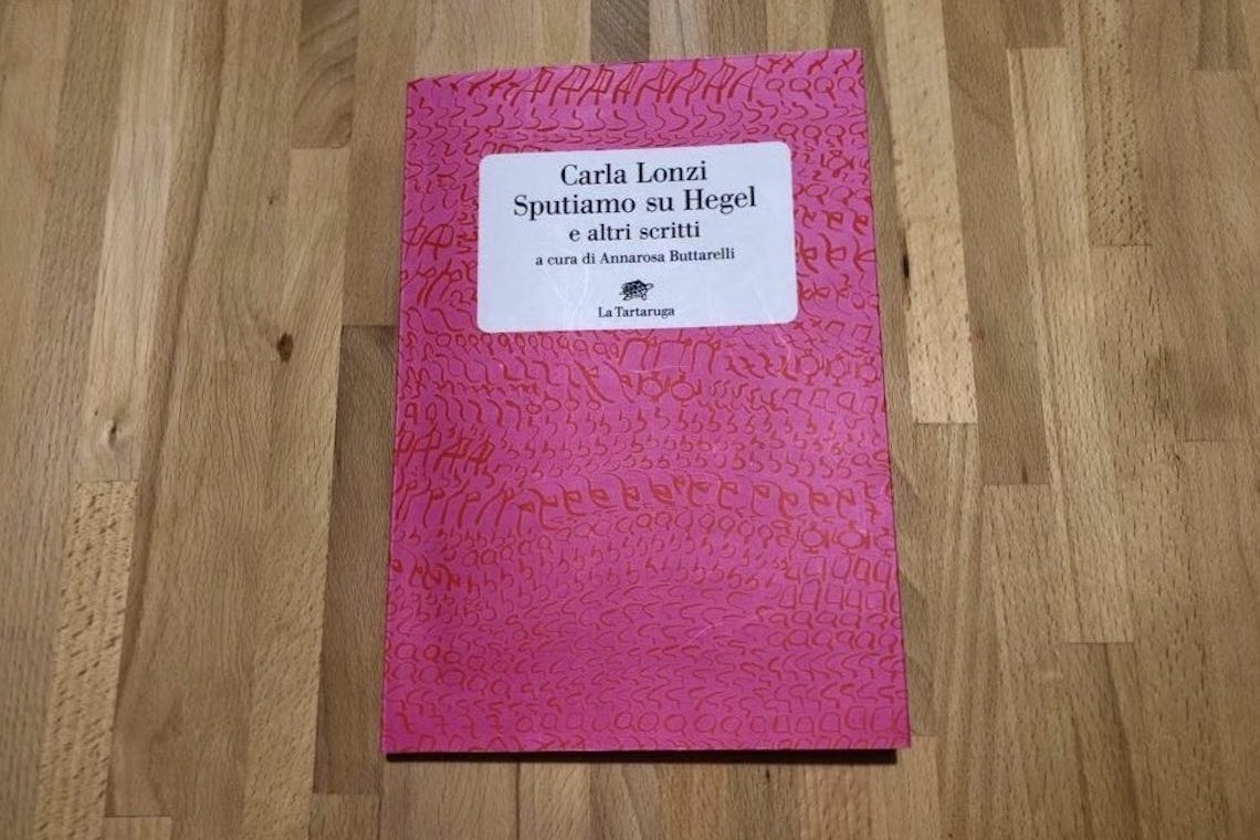 Sputiamo su Hegel, Carla Lonzi