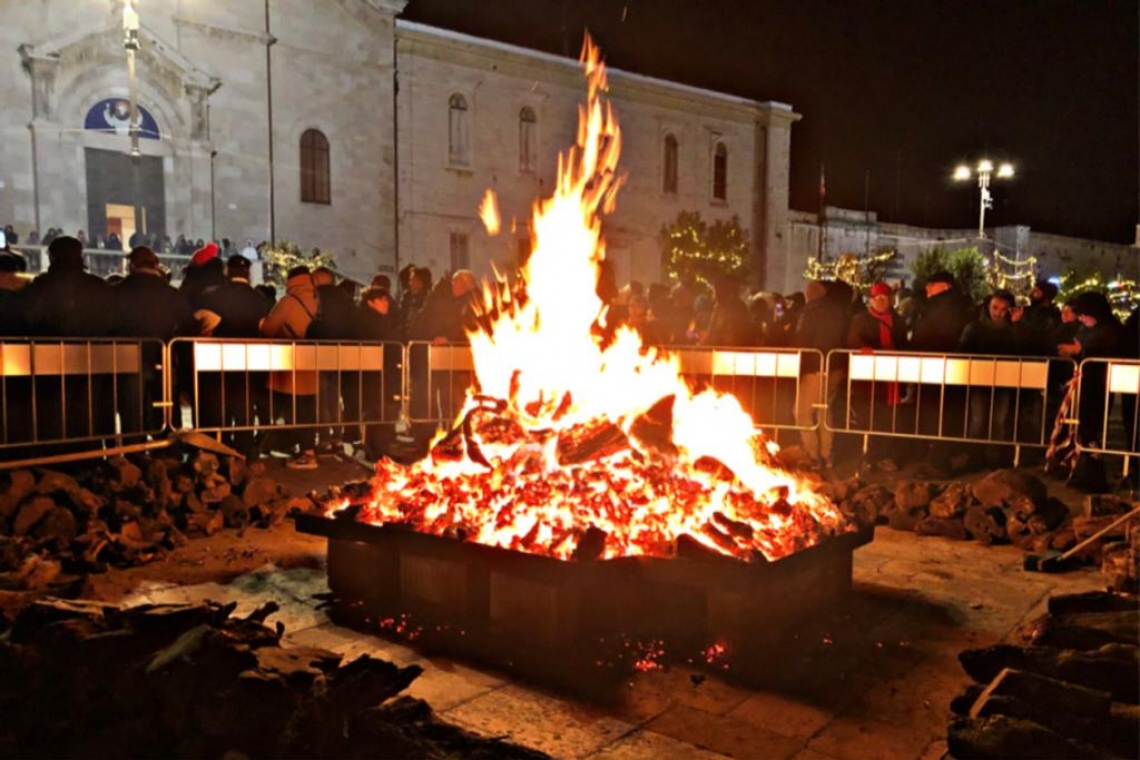 I fuochi di sant’Antonio a Giovinazzo