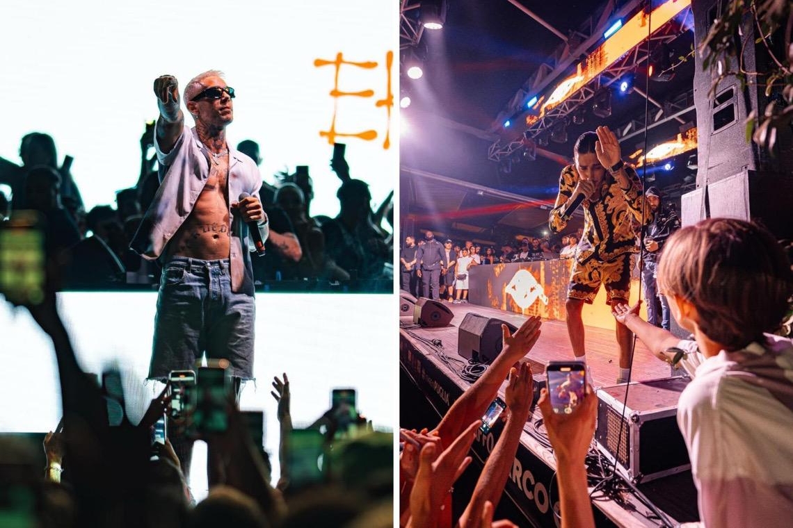 Baby Gang e Emis Killa, notte urban-rap