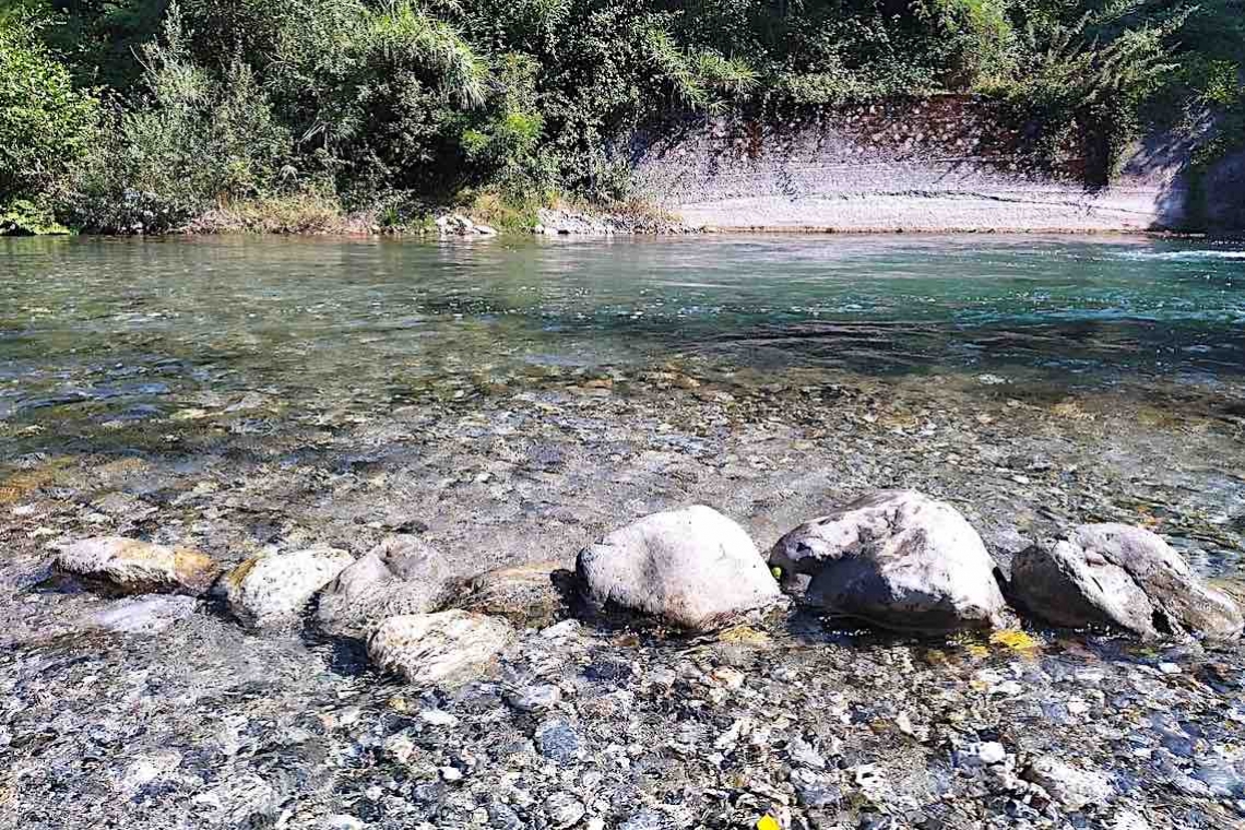 Il lento scorrere del fiume