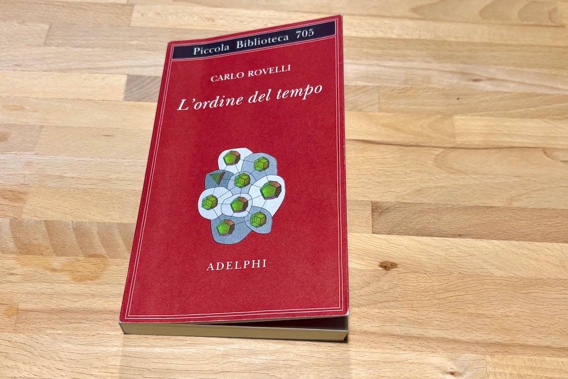 L’ordine del tempo, Carlo Rovelli