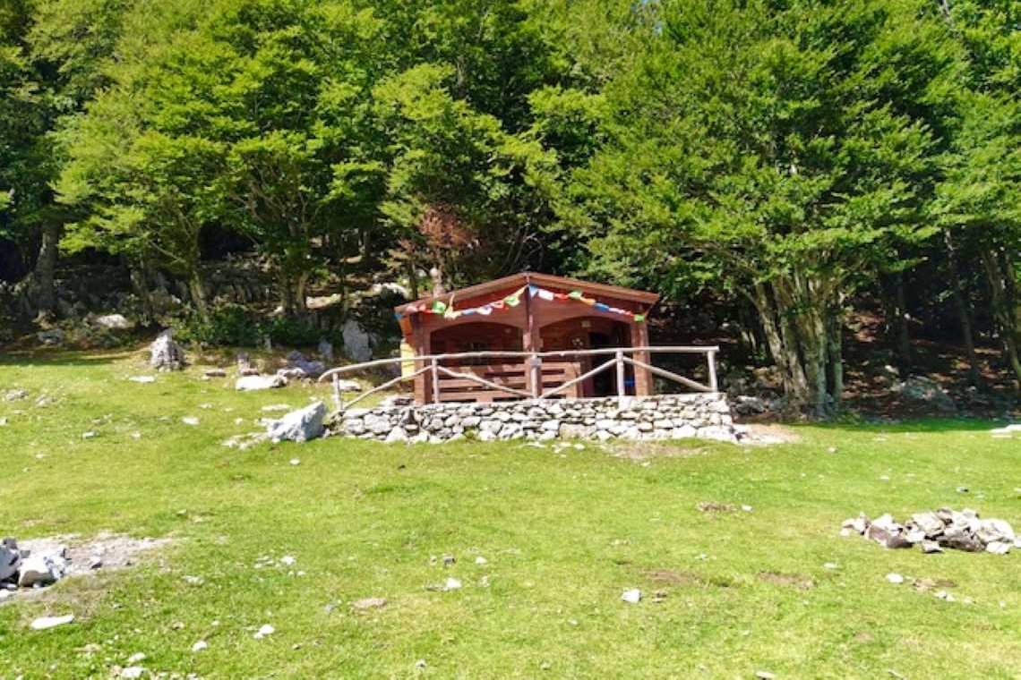 Il rifugio sul colle