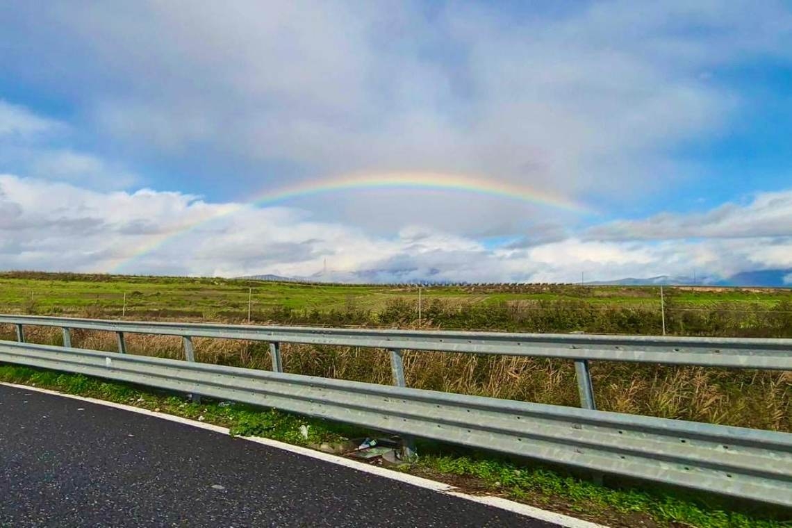 Lungo la strada l’arcobaleno