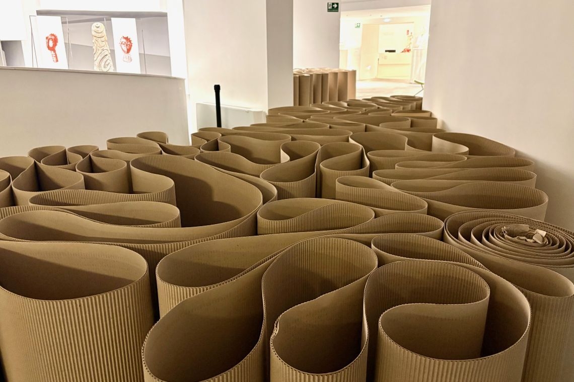 Michelangelo Pistoletto, labirinti di polvere al museo