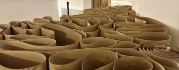 Michelangelo Pistoletto, labirinti di polvere al museo