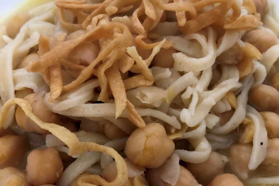 Ciceri e tria, incontro perfetto