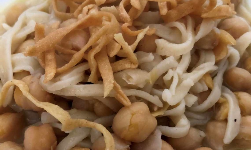 Ciceri e tria, incontro perfetto