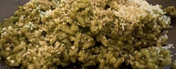 Risotto agli spinaci, non solo verde