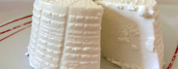 Ricotta, bianca come neve