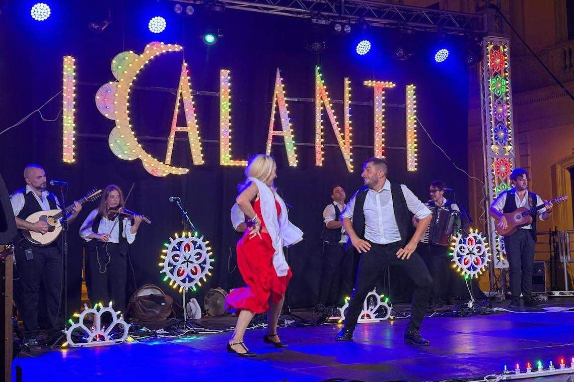 Nel caldo d’agosto un concerto, I Calanti