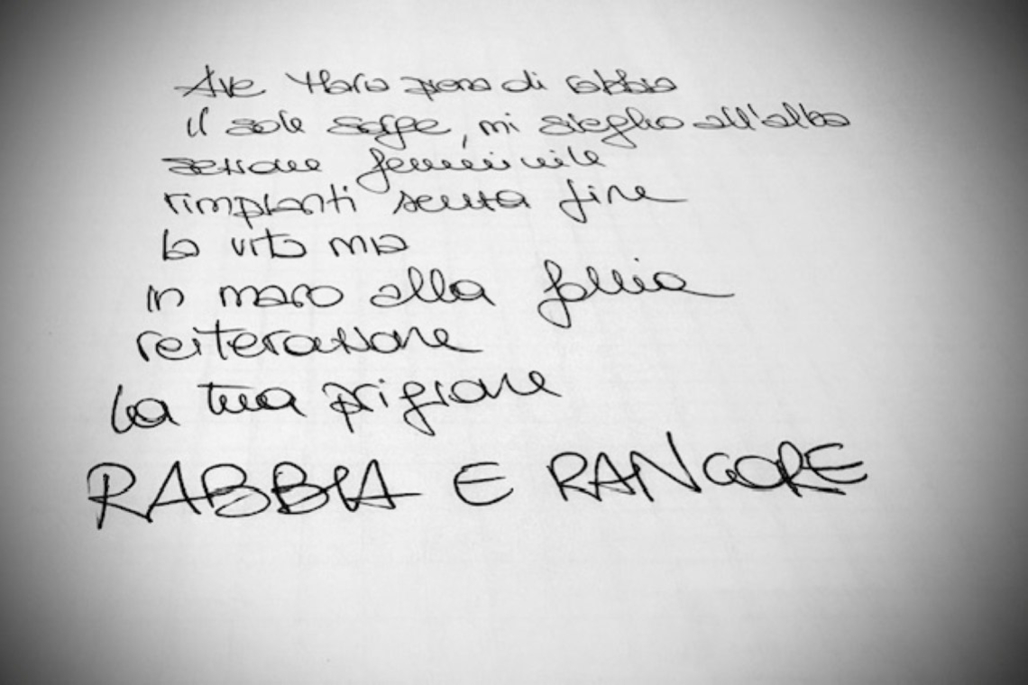 Ave Maria piena di rabbia
